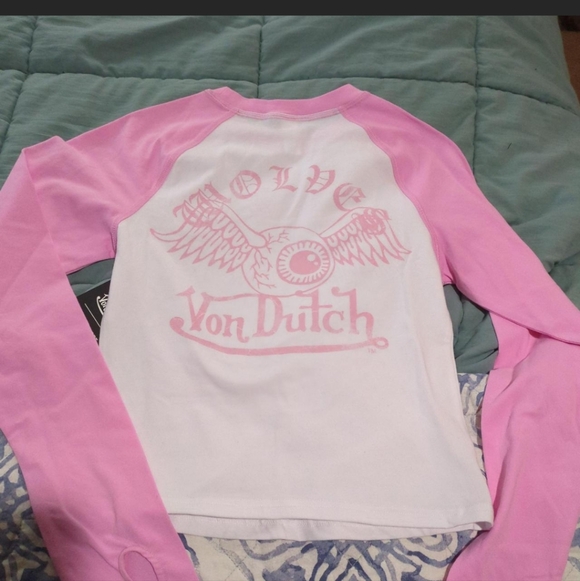 Darc Sport X Von Dutch Women's Longsleeve - Picture 6 of 7